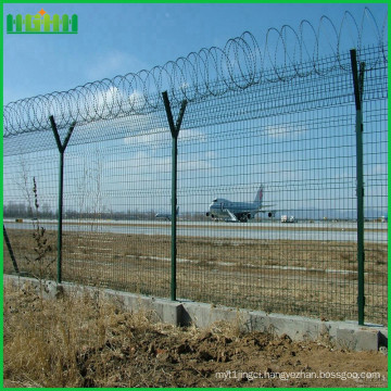 high quality electro galvanized welded wire mesh fence with high quality